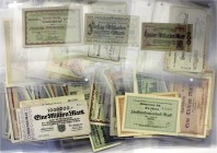 Banknoten Lots Deutschland
Ca. 240 Inflationsscheine aus Bayern. Dabei viel Gunzenhausen bis 500 Mrd. Mark, Hauzenberg, Schweinfurt, Staffelstein, et...