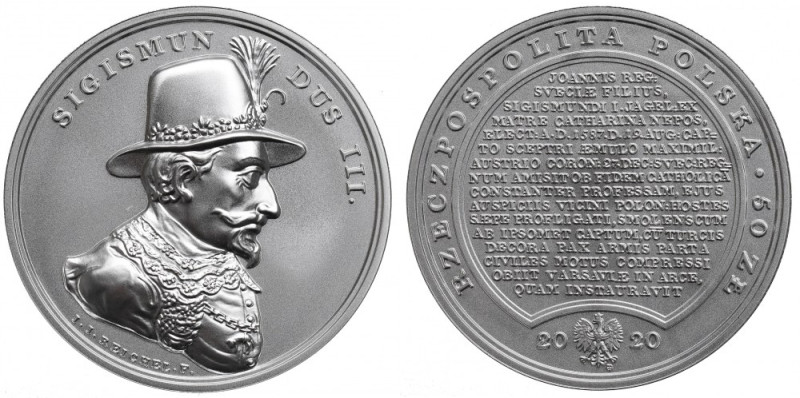 III RP, 50 zlotych, Treasures of Stanisław August - Sigismund III Egzemplarz w p...