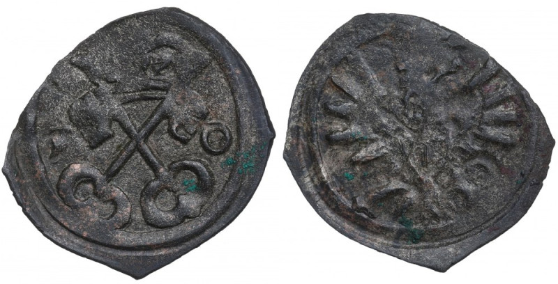 Sigismund III, Denarius 1610, Posen Ładny egzemplarz z resztkami srebrzenia. Mon...