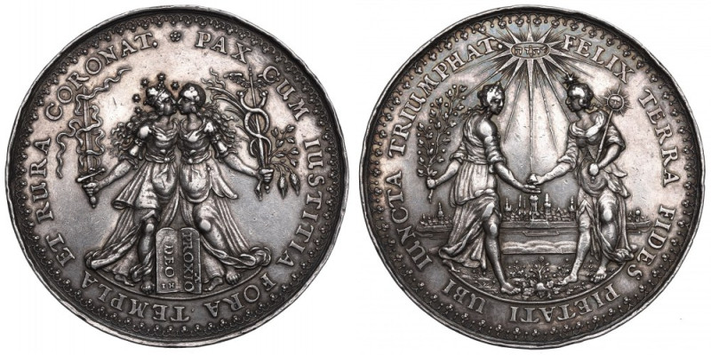 Władysław IV Waza, Medal Rozejm w Sztumskiej Wsi 1635 (1642), Dadler i Höhn Efek...