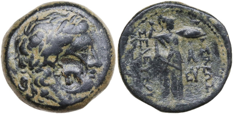 Greek Asia. Seleucid Kings. Seleukos I Nikator (312-281 BC). AE 21 mm, Antioch a...