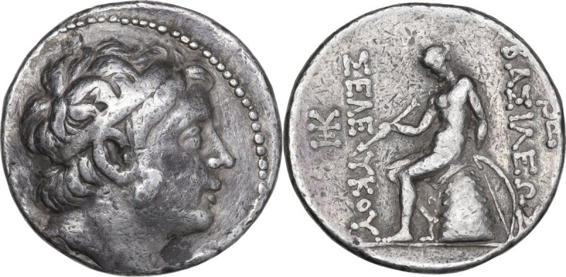 Greek Asia. Seleucid Kings. Antiochos III Megas (223-187 BC). AR Tetradrachm. An...