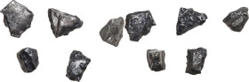 Greek Asia. Judaea. Lot of 5 Hacksilber pieces, VI century BC. Total 7.67 g. Hendin Pag. 66, fig. 2.3. AR. R.