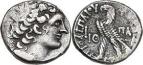 Africa. Egypt, Ptolemaic Kingdom. Ptolemy X Alexander I, Sole reign (101-88 BC). AR Tetradrachm, Paphos mint, dated RY 19. Obv. Diademed head of Ptole...