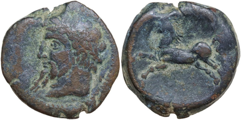 Africa. Mauretania. Massinissa or Micipsa (203-148 BC or 148-118 BC). AE 28 mm. ...