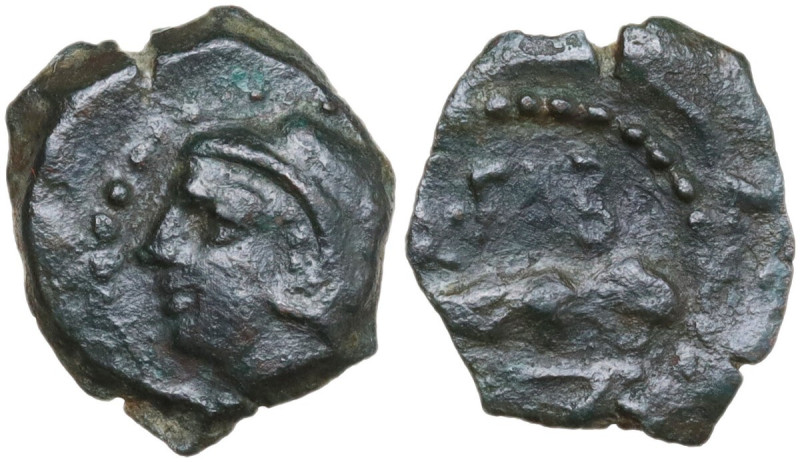Q. Fab. AE Quadrans, uncertain Sicilian mint (Lilybaeum or Panormos), late 2nd c...