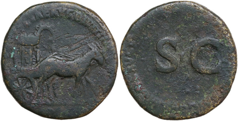 Julia Titi, daughter of Titus (died 90 AD). AE Sestertius, Rome mint. Struck und...