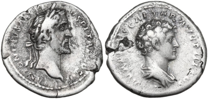Antoninus Pius (138-161). AR Denarius, Rome mint, 140 AD. Obv. ANTONINVS AVG PIV...