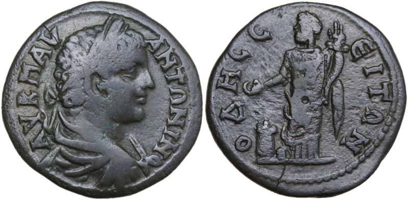 Caracalla (198-217). AE Pentassarion, Odessus mint (Moesia Inferior). Obv. AY K ...