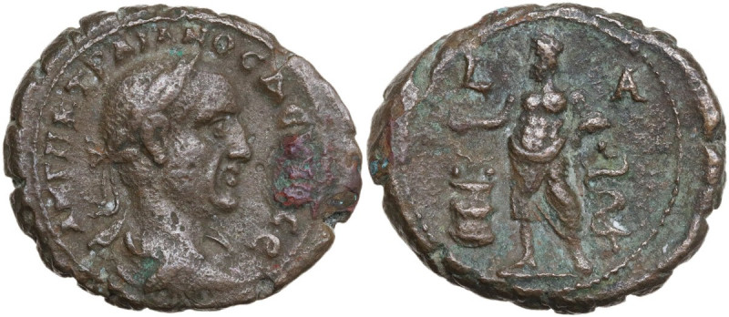Trajan Decius (249-251). AE Tetradrachm, Alexandria mint (Egypt), dated RY 1 (24...