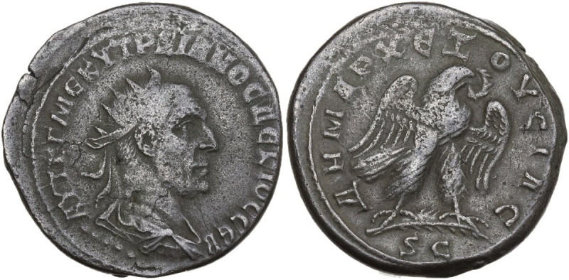 Trajan Decius (249-251). BI Tetradrachm, Antioch mint (Seleucus and Pieria, Syri...