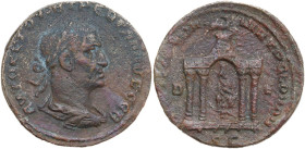 Trebonianus Gallus (251-253). AE 30 mm, Antioch mint (Syria Coele). Obv. ΑΥΤΟΚ Κ Γ ΟΥΙΒ ΤΡƐΒ ΓΑΛΛΟϹ ϹƐΒ. Laureate, draped and cuirassed bust right. Re...