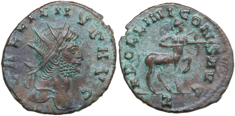 Gallienus (253-268). AE Antoninianus, Rome mint, 260-268. Obv. GALLIENVS AVG. He...