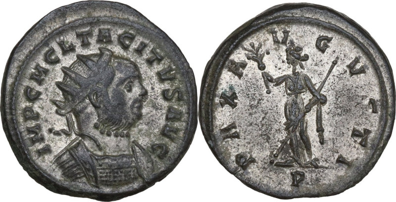 Tacitus (275-276). AR Antoninianus, Ticinum mint, 275-276. Obv. IMP C M CL TACIT...