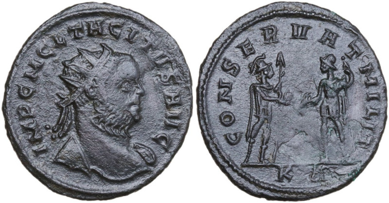 Tacitus (275-276). AR Antoninianus, Serdica mint, 275-276. Obv. IMP C M CL TACIT...