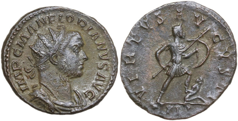 Florian (276 AD). AR Antoninianus, Lugdunum mint, 276 AD. Obv. IMP C M AN FLORIA...