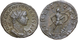 Florian (276 AD). AR Antoninianus, Lugdunum mint, 276 AD. Obv. IMP C M AN FLORIANVS AVG. Bust of Florian, radiate, draped, right or bust of Florian, r...