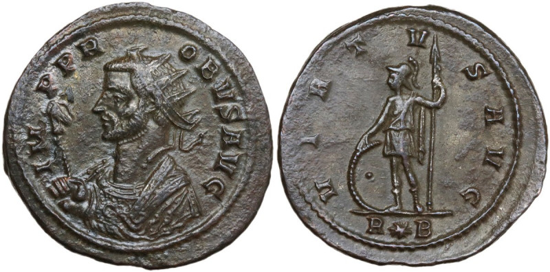 Probus (276-282). AE Antoninianus, Rome mint, 276-282. Obv. IMP PROBVS AVG. Bust...