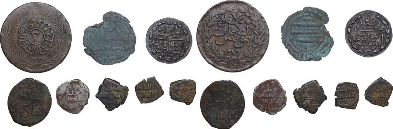 World Coins. Lot of 8 (eight) islamic coins. VF.