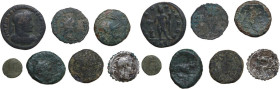 Miscellanea. Lot of seven (7) bronze coins from the Greek World to the Late Roman Empire.