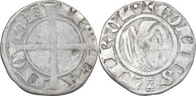 Italy. Mainardo II (1258-1272). AR Grosso, Meran mint. CNI 1/59; MIR (Triv., Istria, Dalm. ed Alb.) 173. AR. 1.41 g. 19.50 mm. F/About VF.