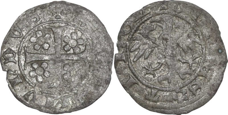 Italy. Sigmund (1446-1490). BI Quattrino, Meran mint. CNI 20/21; MIR (Triv., Ist...