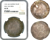Austria, Ferdinand I, Taler ND (1521-64), Hall Mint, Silver, Dav-8026, NGC AU 58