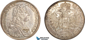 Austria, Charles VI, Taler 1736, Hall Mint, Silver (28.91g) Dav-1055, Lovely lustrous example, Cabinet toning, EF-UNC