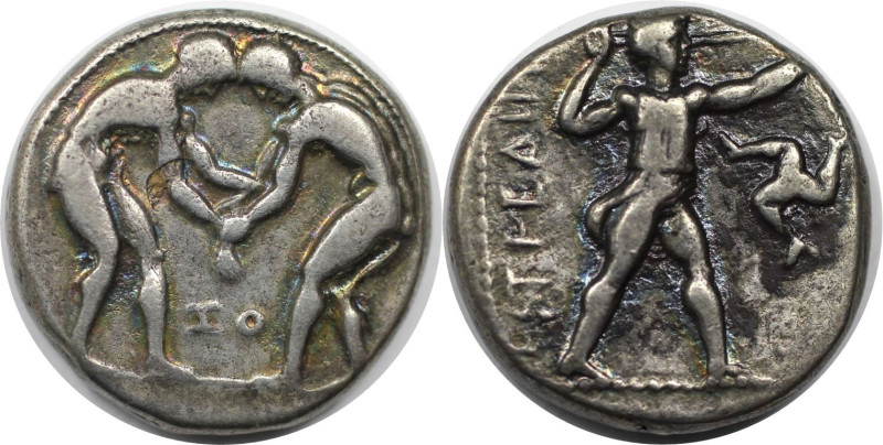 Griechische Münzen, PAMPHYLIEN. Aspendos. Stater ca. 420-370 v. Chr. (10,62 g. 2...