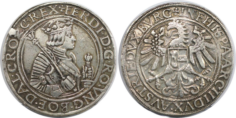 RDR – Habsburg – Österreich, RÖMISCH-DEUTSCHES REICH. Ferdinand I. Taler ND (153...