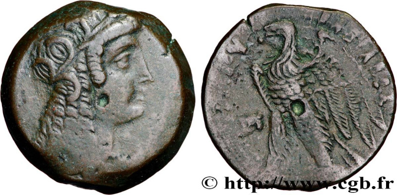 EGYPT - LAGID OR PTOLEMAIC KINGDOM - PTOLEMY VI PHILOMETOR
Type : Trihemiobole 
...