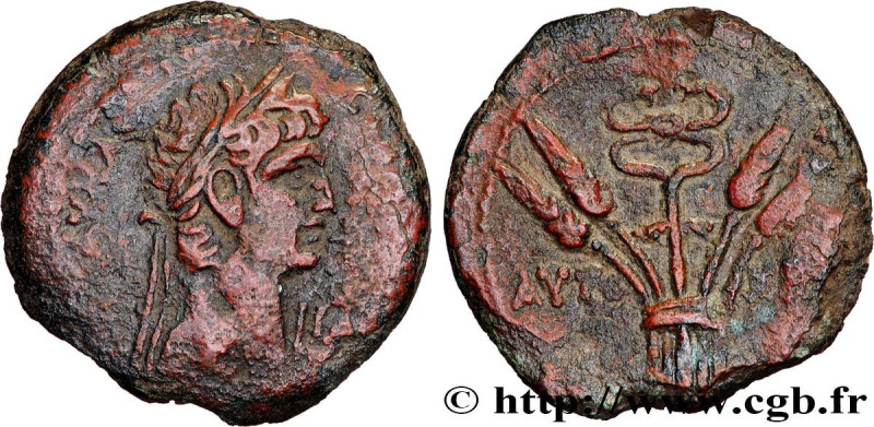 CLAUDIUS
Type : Diobole 
Date : an 10 
Mint name / Town : Alexandrie, Égypte 
Me...