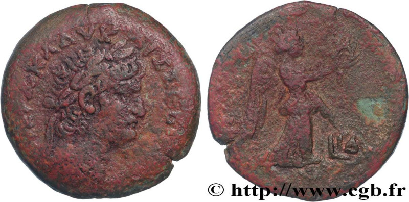 NERO
Type : Hemidrachme 
Date : an 14 
Mint name / Town : Alexandrie, Égypte 
Me...