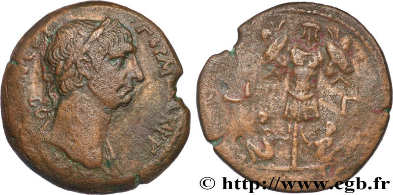 TRAJANUS
Type : Drachme 
Date : an 13 
Mint name / Town : Alexandrie, Égypte 
Me...