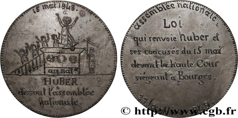 SECOND REPUBLIC
Type : Médaille, Mise en jugement d’Huber et ses complices 
Date...