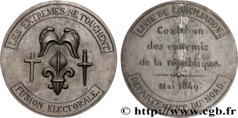 SECOND REPUBLIC
Type : Médaille, Dénonciation de la liste de conciliation républ...