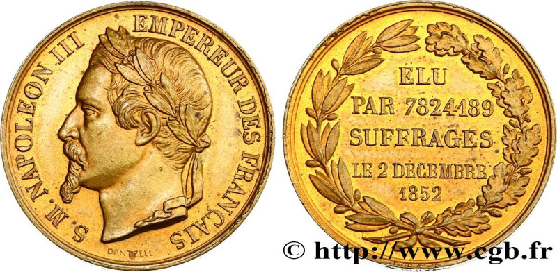 SECOND EMPIRE
Type : Médaille, Proclamation de l’empire 
Date : 1852 
Mint name ...