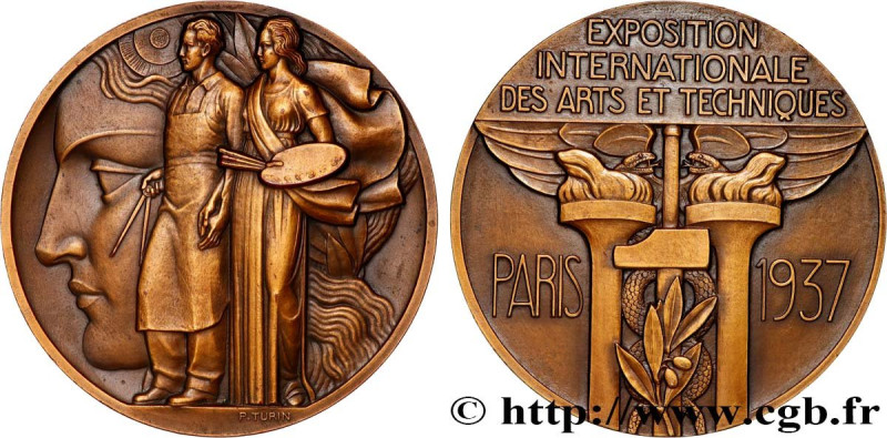 UNIVERSAL EXHIBITION – 1937
Type : Médaille, Exposition Internationale "Arts et ...