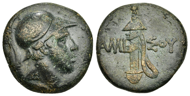 PONTOS. Amisos. Ae (Circa 111-105 or 95-90 BC). Struck under Mithradates VI Eupa...