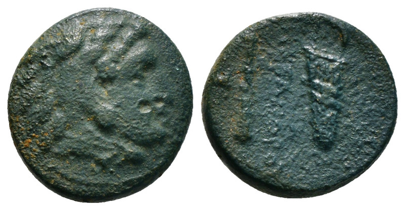 KINGS OF MACEDON. Alexander III 'the Great' (336-323 BC). Ae Unit. Uncertain min...