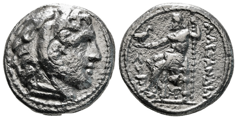 KINGS OF MACEDON. Alexander III 'the Great' (336-323 BC). Tetradrachm.
Obv: Head...