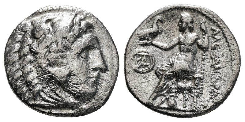 KINGS OF MACEDON. Alexander III 'the Great' (336-323 BC). Drachm.
Obv: Head of H...