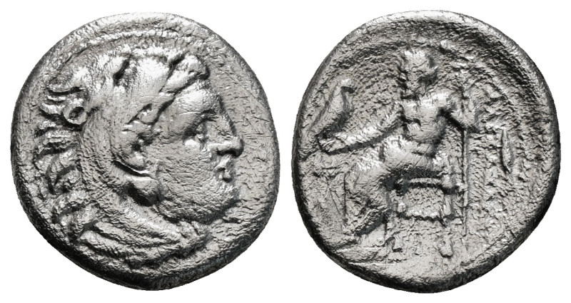 KINGS OF MACEDON. Alexander III 'the Great' (336-323 BC). Drachm.
Obv: Head of H...