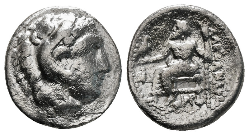 KINGS OF MACEDON. Alexander III 'the Great' (336-323 BC). Drachm.
Obv: Head of H...