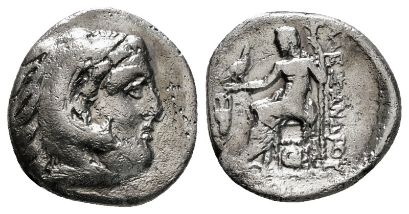 KINGS OF MACEDON. Alexander III 'the Great' (336-323 BC). Drachm.
Obv: Head of H...