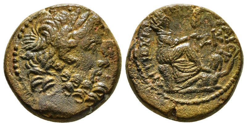 SELEUCIS & PIERIA. Antioch. Augustus (27 BC-AD 14). Ae. P. Quinctilius Varus, le...