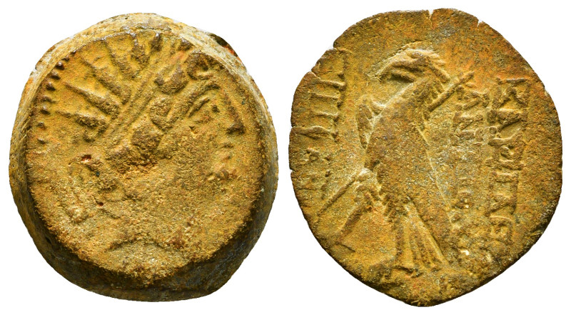 SELEUKID KINGDOM. Antiochos VIII Epiphanes (Grypos) (121/0-97/6 BC). Ae. Antioch...