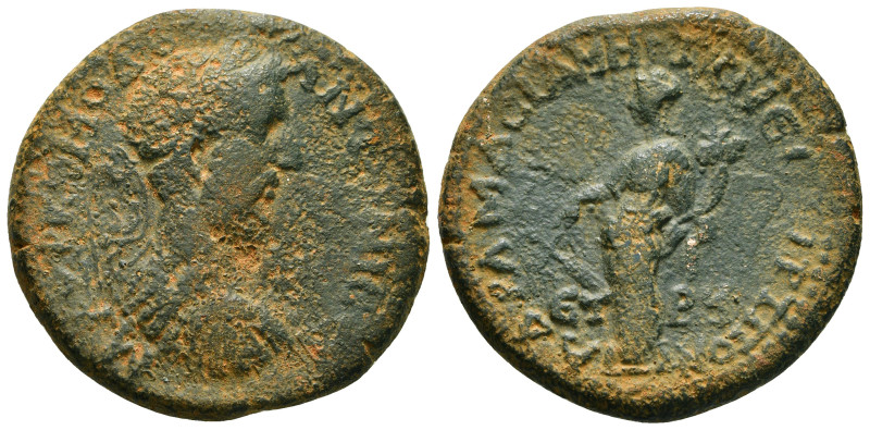 PONTUS. Amasea. Commodus (177-192). Ae. Dated CY 190 (190/1).
Obv: Μ ΑVΡ ΚΟΜOΔ Α...