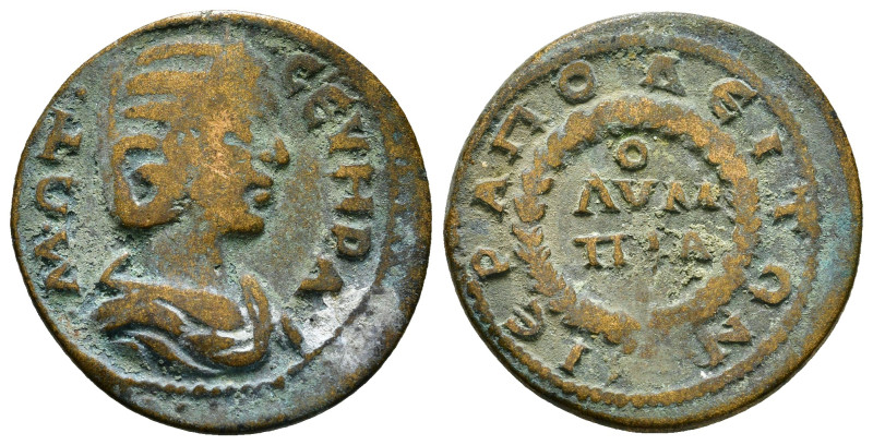 PHRYGIA. Hierapolis. Otacilia Severa (Augusta, 244-249). Ae.
Obv: Μ ΩΤ ϹЄΥΗΡΑ.
D...