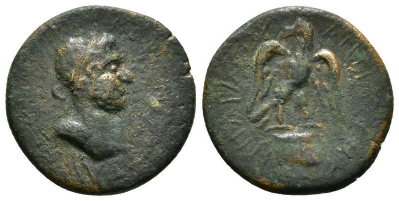 CILICIA. Antiochia ad Cragum. Valerian I, 253-260. AE AY K Π OVAΛЄPI[ANON] Laure...